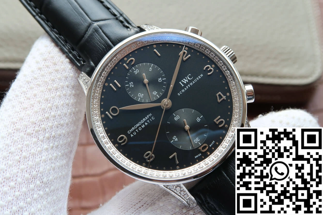 Soft IWC Portugieser IW371440 ZF Factory V2 Diamond Bezel 1972
