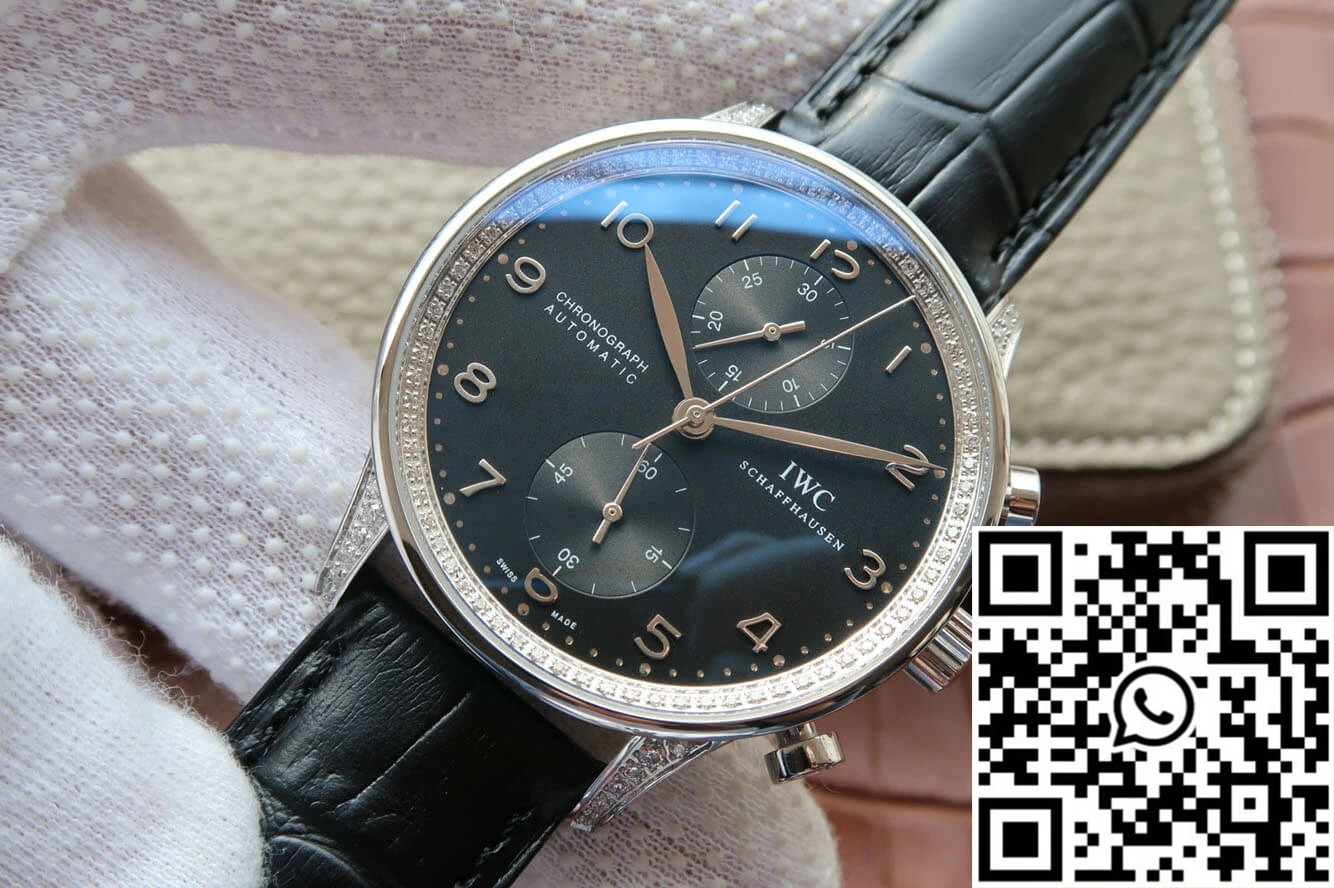 Soft IWC Portugieser IW371440 ZF Factory V2 Diamond Bezel 1972