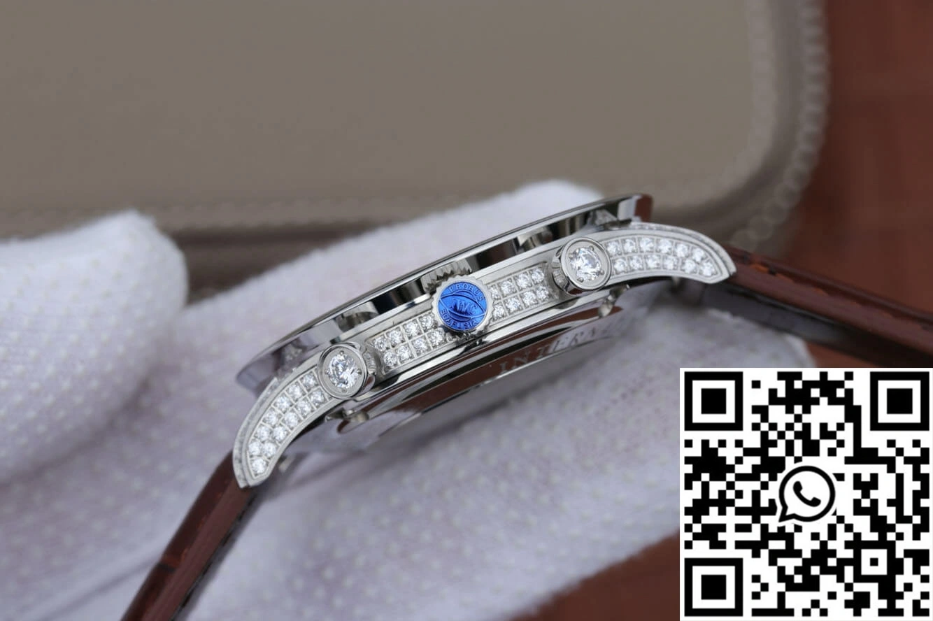 Unisex IWC Portugieser IW371440 ZF Factory V2 Stainless Steel Diamond 2017