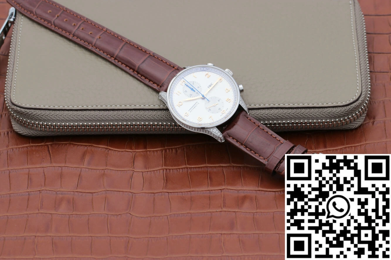 Unisex IWC Portugieser IW371440 ZF Factory V2 Stainless Steel Diamond 2017