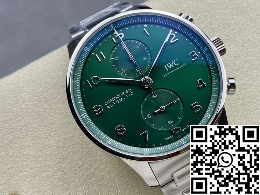 IWC Portugieser IW371615 ZF Factory Green Dial Premium 1968
