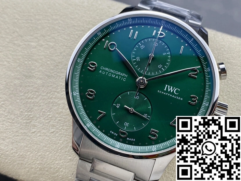 IWC Portugieser IW371615 ZF Factory Green Dial Premium 1968
