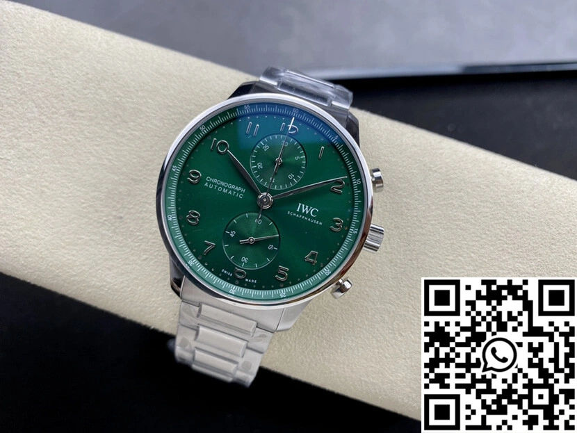 IWC Portugieser IW371615 ZF Factory Green Dial Premium 1968
