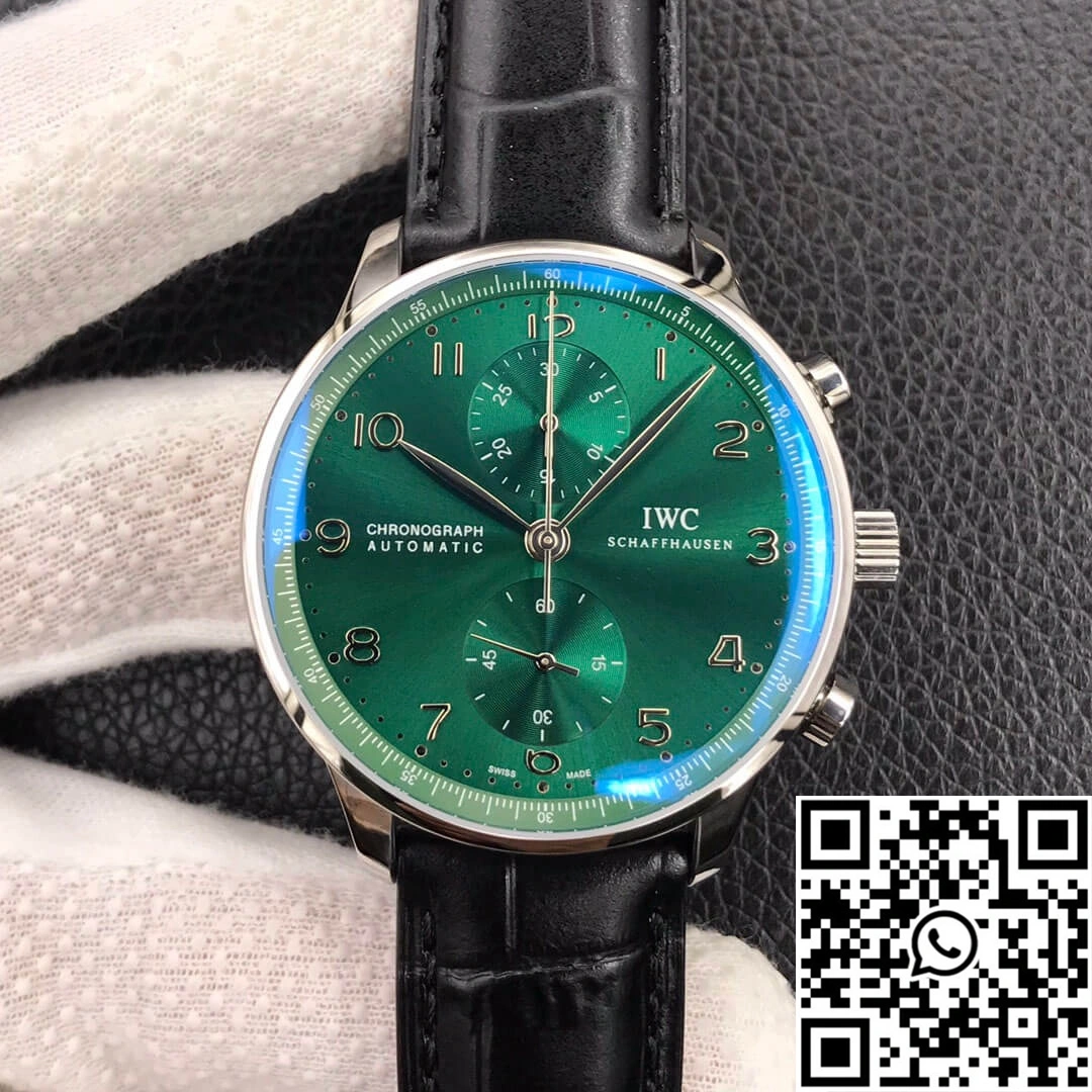 IWC Portugieser IW371615 ZF Factory Green Dial Premium 1968