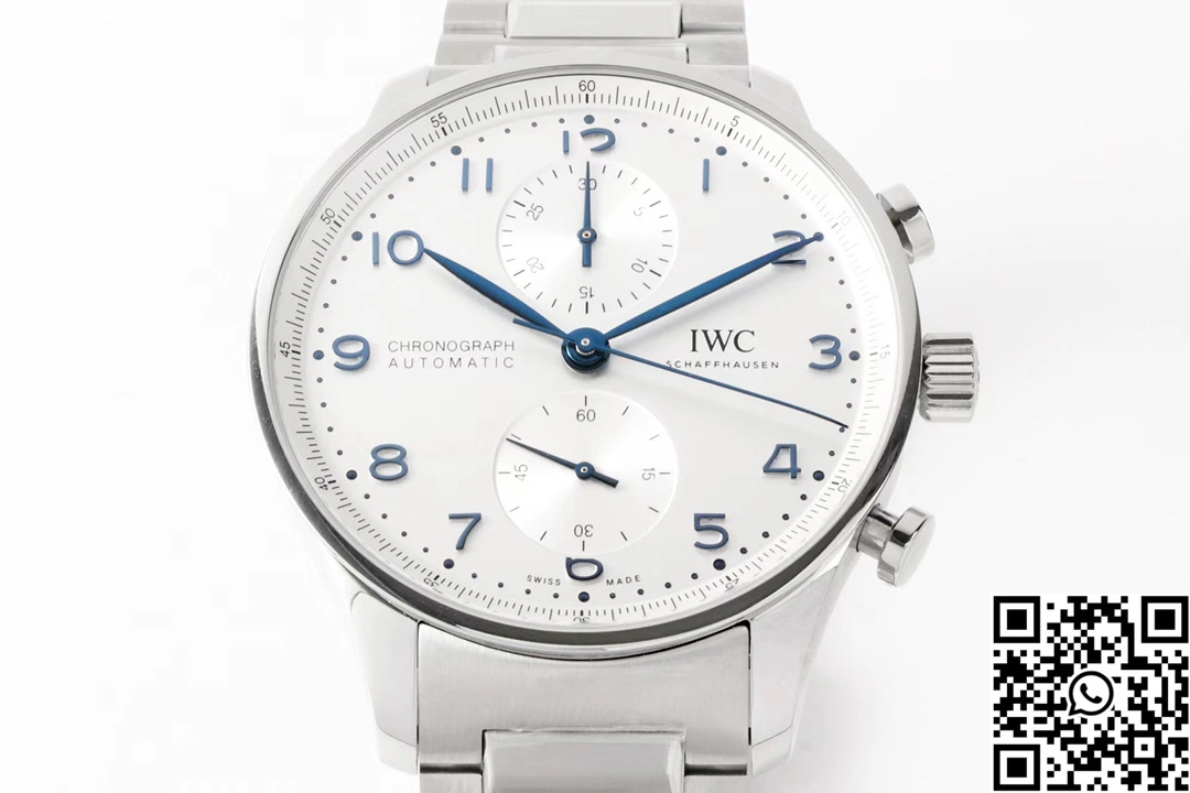 WeatherProof IWC Portugieser IW371617 ZF Factory Stainless Steel White Dial 1990