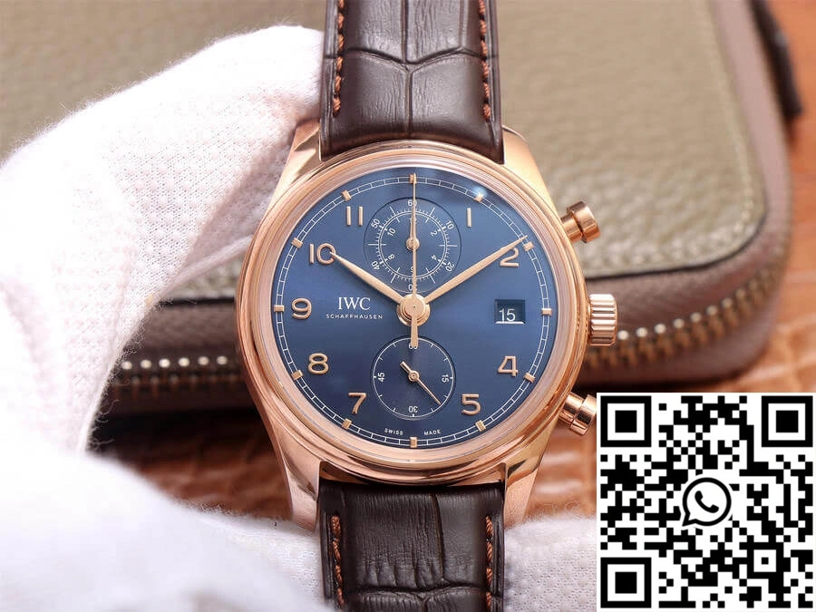 IWC Portugieser IW390305 ZF Factory Rose Gold Case Soft 1987