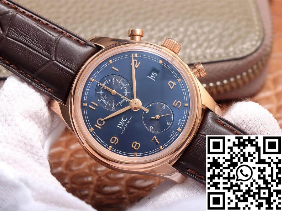 IWC Portugieser IW390305 ZF Factory Rose Gold Case Soft 1987