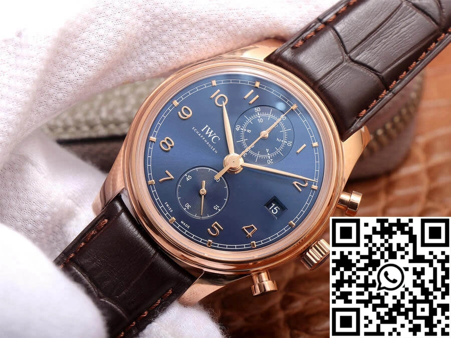 IWC Portugieser IW390305 ZF Factory Rose Gold Case Soft 1987