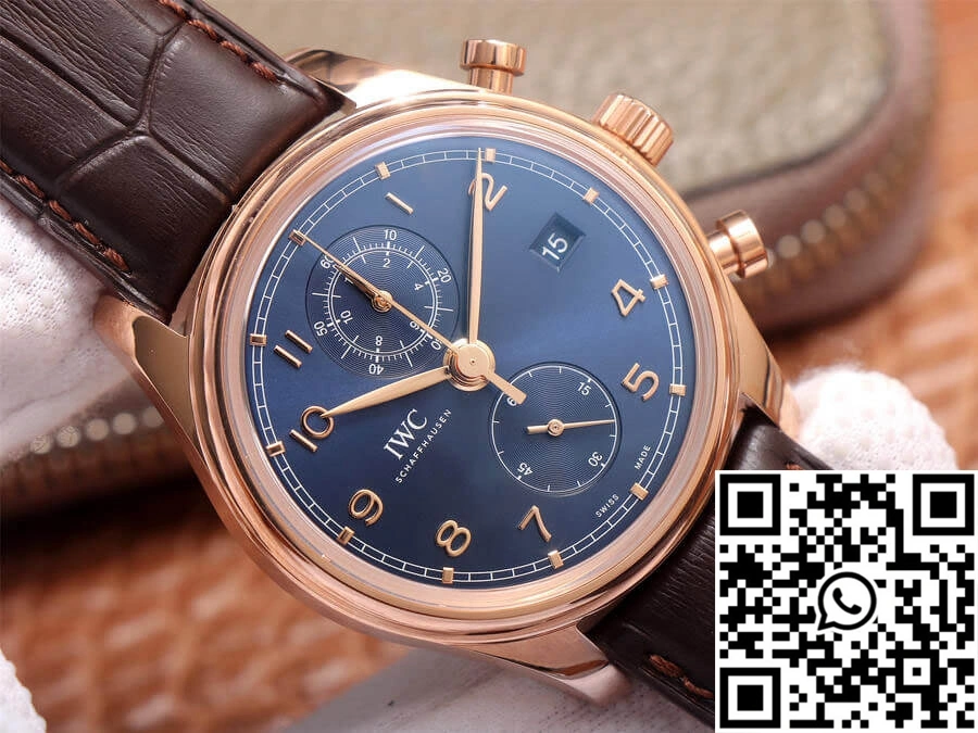 IWC Portugieser IW390305 ZF Factory Rose Gold Case Soft 1987