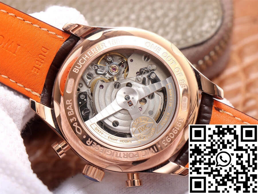 IWC Portugieser IW390305 ZF Factory Rose Gold Case Soft 1987