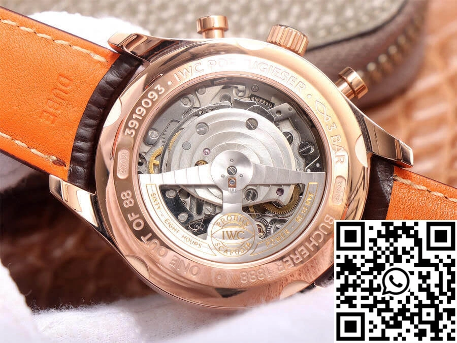 IWC Portugieser IW390305 ZF Factory Rose Gold Case Soft 1987