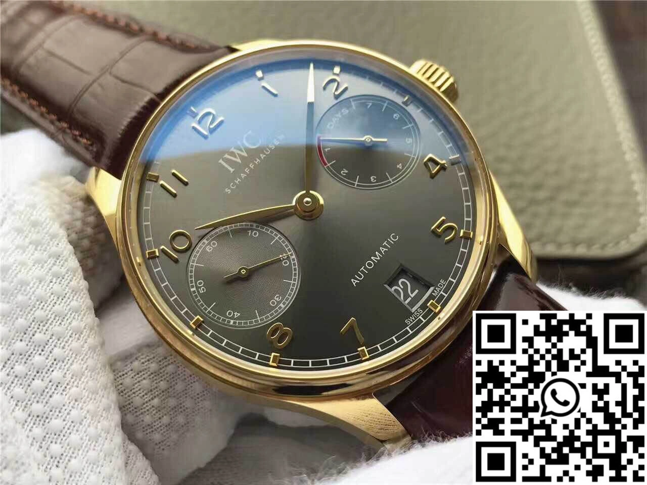 IWC Portugieser IW500101 ZF Factory Yellow Gold Case Contemporary 2022