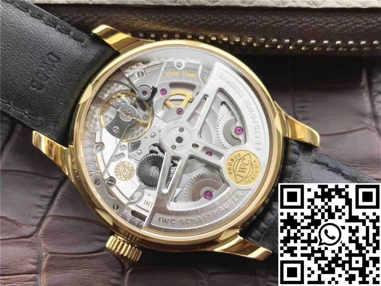 IWC Portugieser IW500101 ZF Factory Yellow Gold Case Contemporary 2022