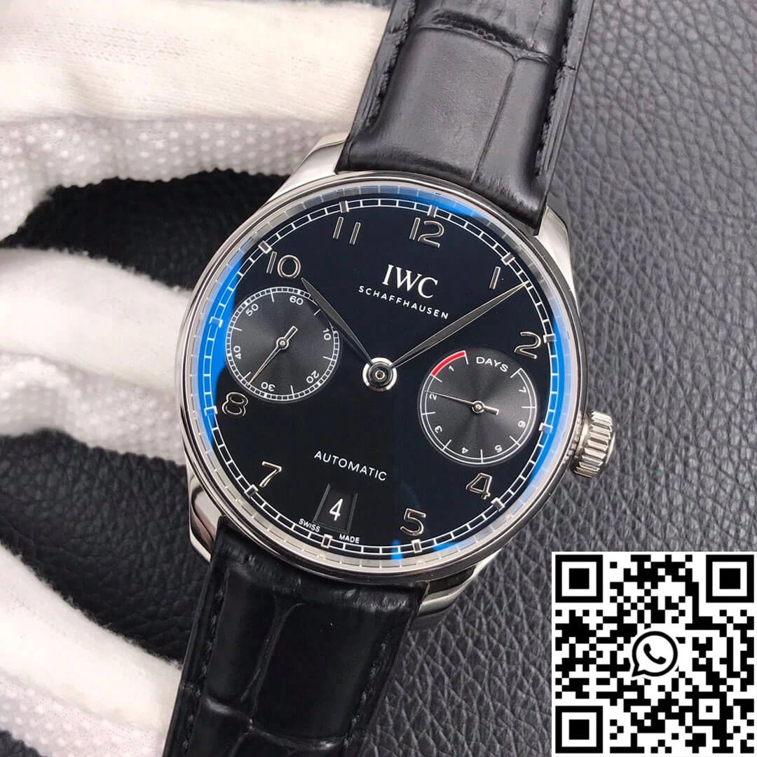 IWC Portugieser IW500109 ZF Factory Black Dial Chic 1975