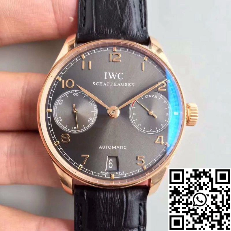 Cozy IWC Portugieser IW500702 ZF Factory Gray Ardoise Dial 1983