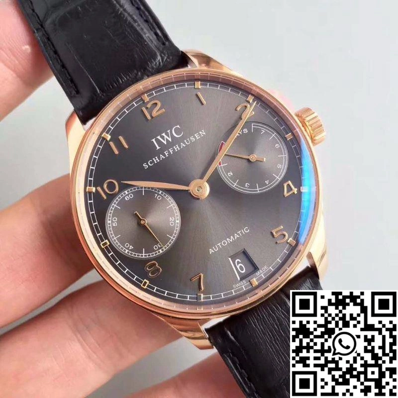 Cozy IWC Portugieser IW500702 ZF Factory Gray Ardoise Dial 1983