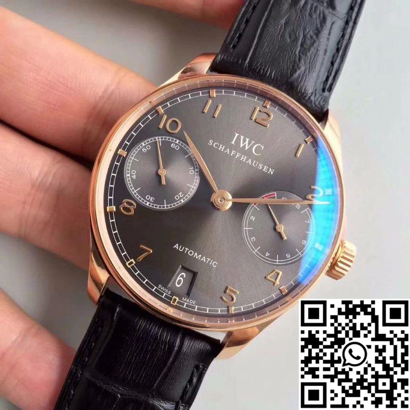 Cozy IWC Portugieser IW500702 ZF Factory Gray Ardoise Dial 1983