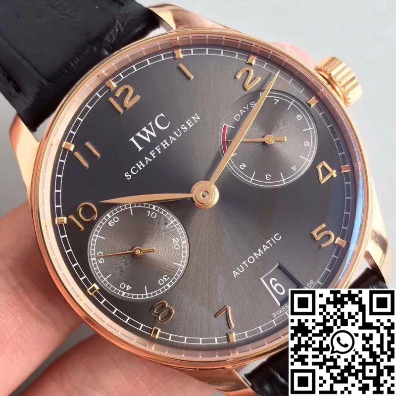 Cozy IWC Portugieser IW500702 ZF Factory Gray Ardoise Dial 1983