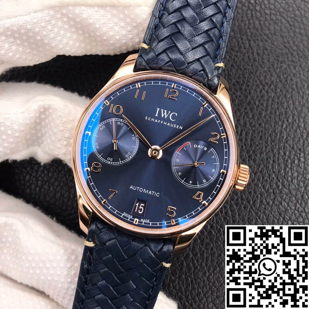 Compact IWC Portugieser IW500713 ZF Factory Red Gold Case 2015