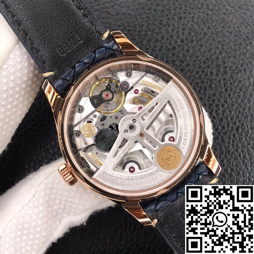 Compact IWC Portugieser IW500713 ZF Factory Red Gold Case 2015