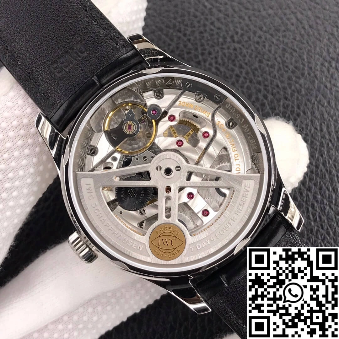 Trendy IWC Portugieser IW500714 ZF Factory Burgundy Red Dial 1985