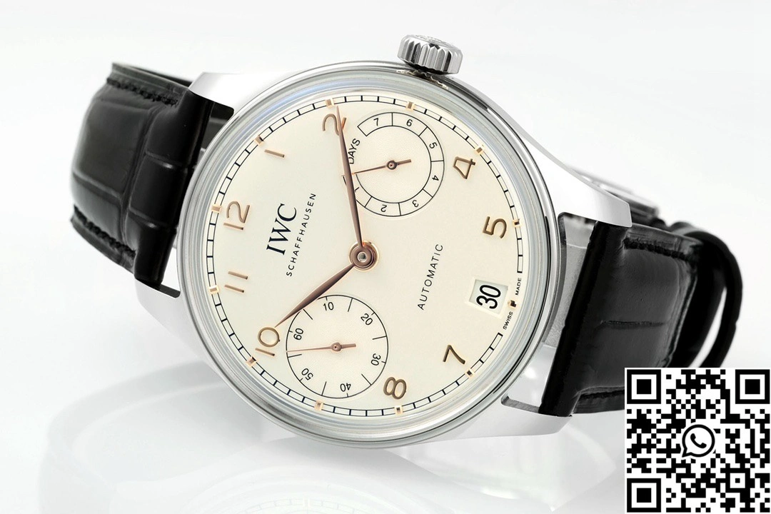 IWC Portugieser IW501701 APS Factory 42mm Stainless Steel White Dial Flexible 1963