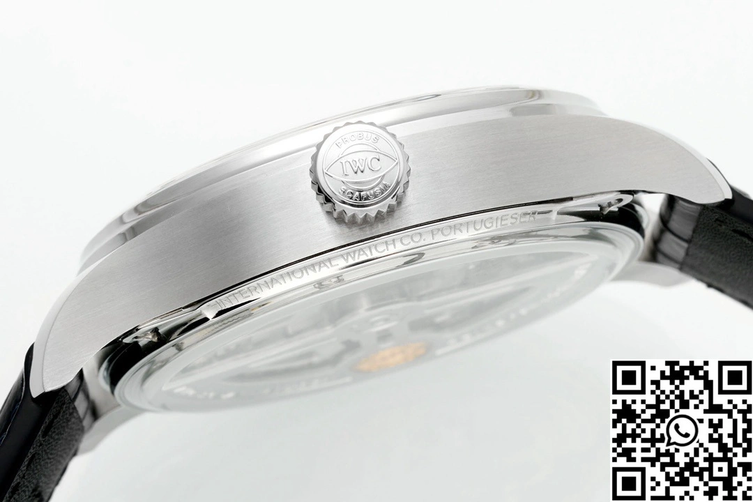 IWC Portugieser IW501701 APS Factory 42mm Stainless Steel White Dial Flexible 1963