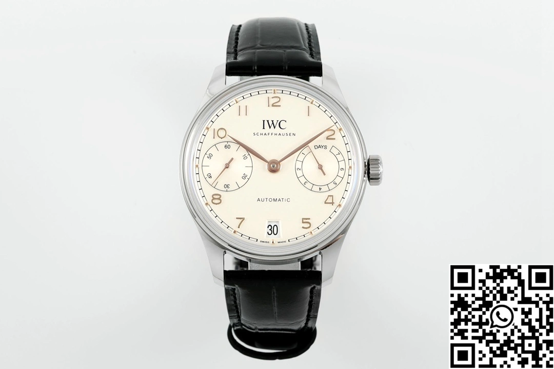 IWC Portugieser IW501702 APS Factory 42mm Stainless Steel White Dial Unisex 1969