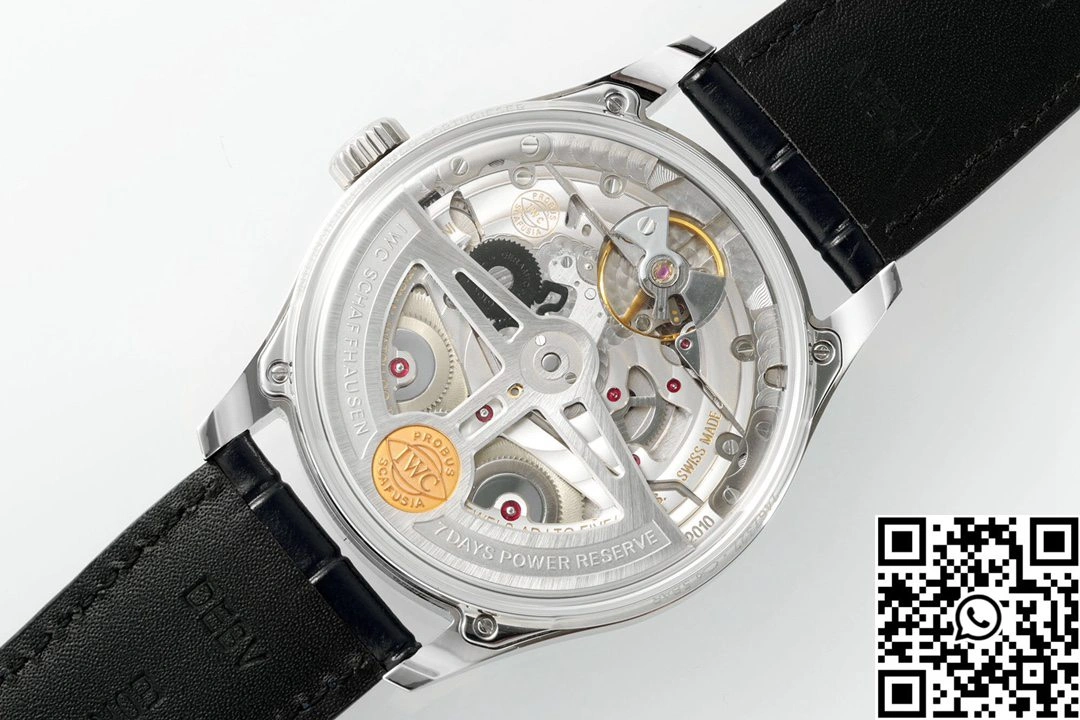 Attractive IWC Portugieser IW501704 APS Factory 42mm Stainless Steel Blue Dial 1991