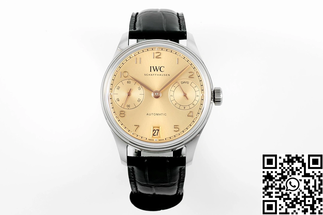 IWC Portugieser IW501705 APS Factory 42mm Stainless Steel Gold Dial Popular 2020