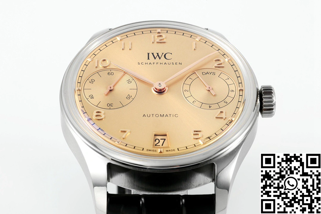 IWC Portugieser IW501705 APS Factory 42mm Stainless Steel Gold Dial Popular 2020