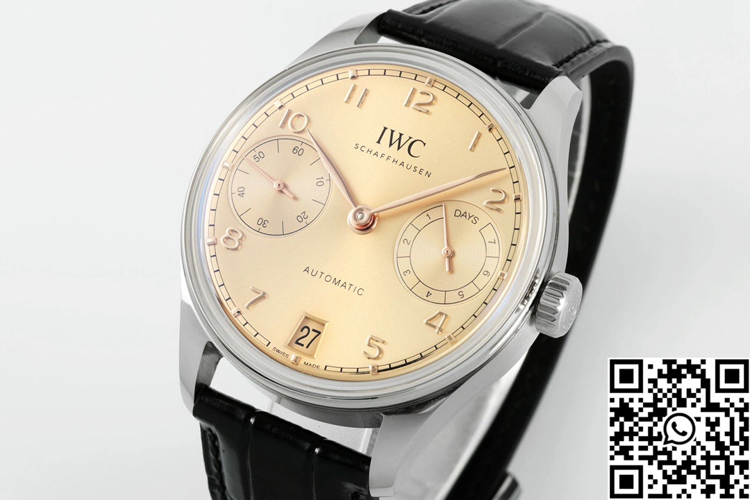 IWC Portugieser IW501705 APS Factory 42mm Stainless Steel Gold Dial Popular 2020