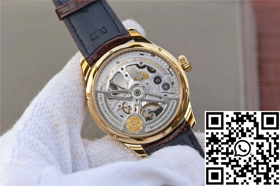 IWC Portugieser IW503502 YL Factory Gold Shell White Dial Durable 2019