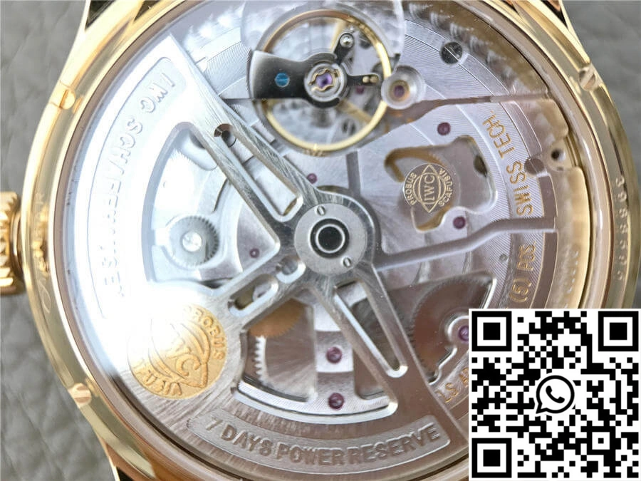 IWC Portugieser IW503502 YL Factory Gold Shell White Dial Durable 2019