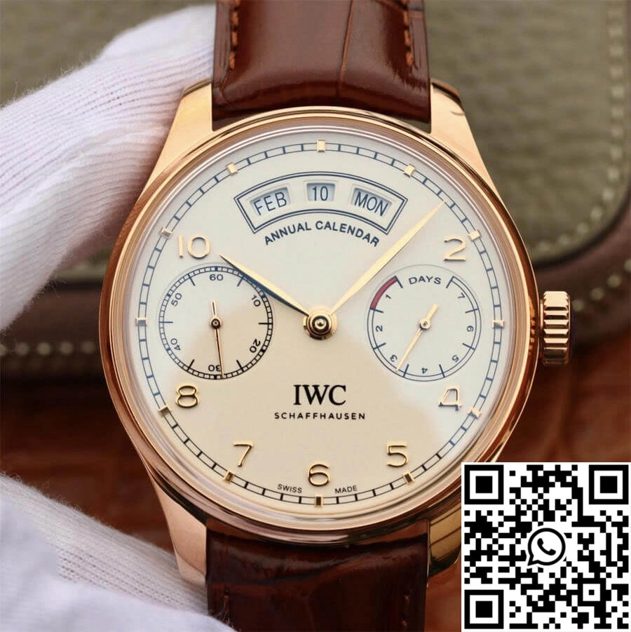 Attractive IWC Portugieser IW503504 ZF Factory White Dial 2023