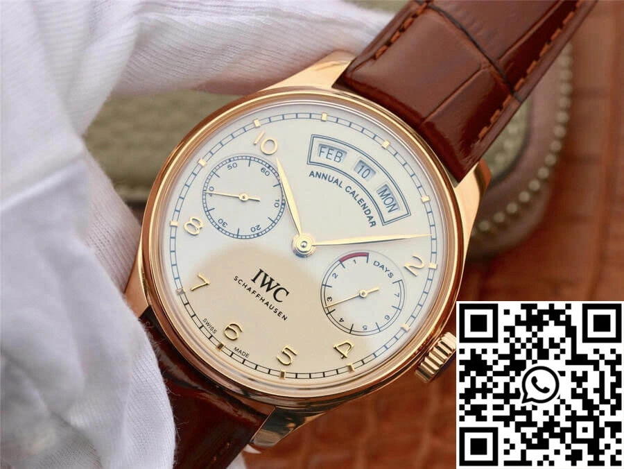Attractive IWC Portugieser IW503504 ZF Factory White Dial 2023