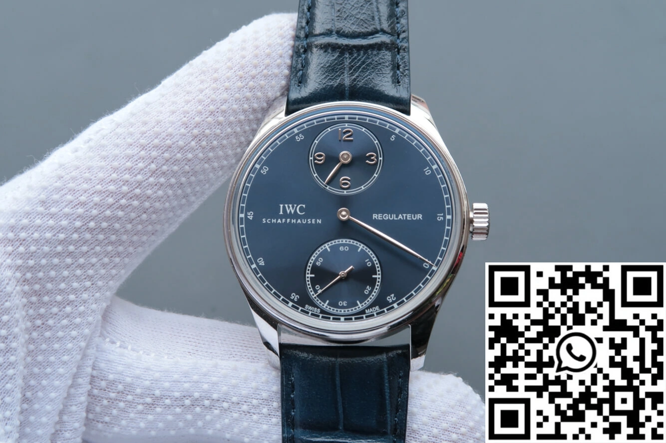 Compact IWC Portugieser IW544401 YL Factory Blue Dial 1996