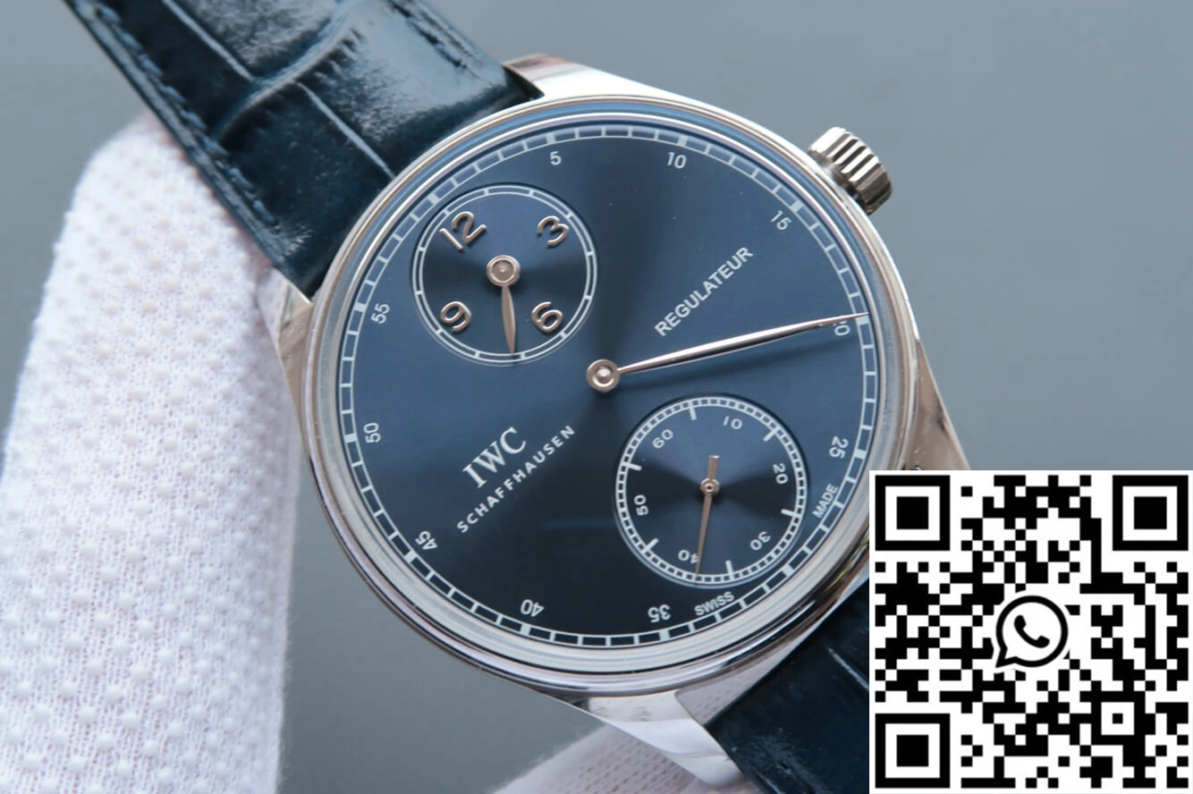 Compact IWC Portugieser IW544401 YL Factory Blue Dial 1996