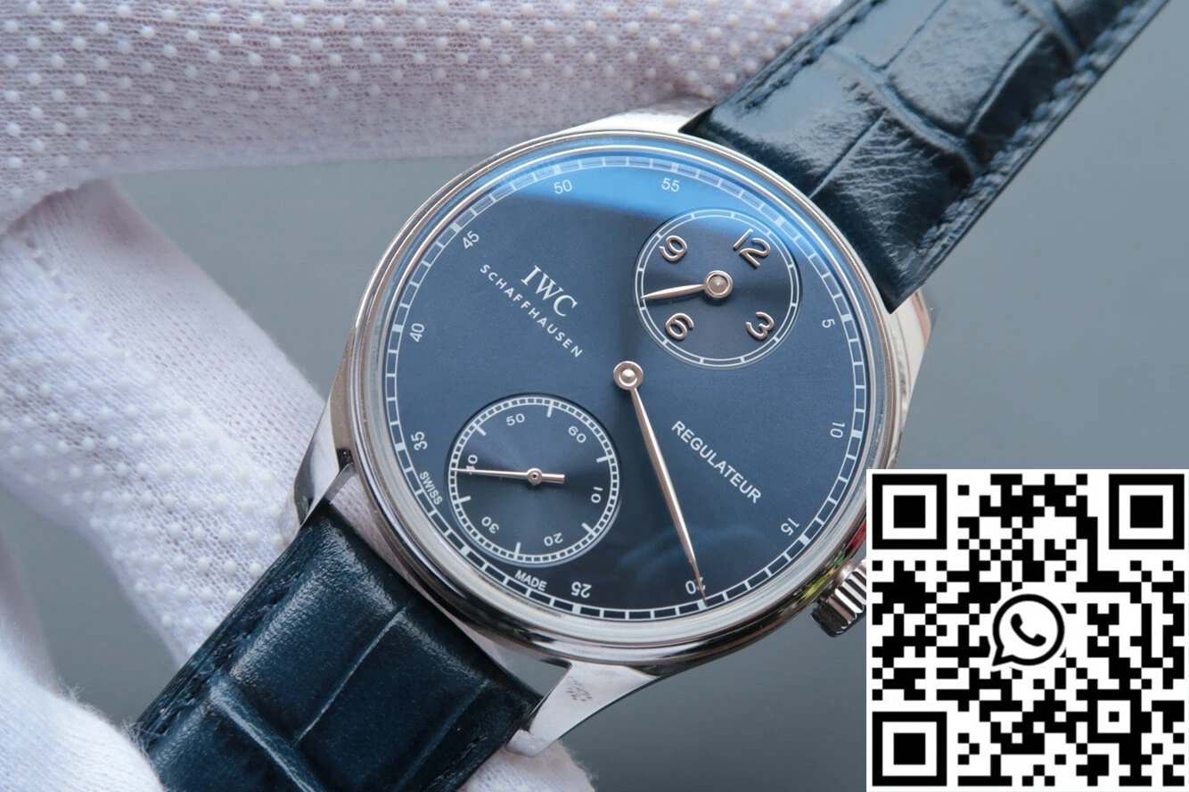 Compact IWC Portugieser IW544401 YL Factory Blue Dial 1996