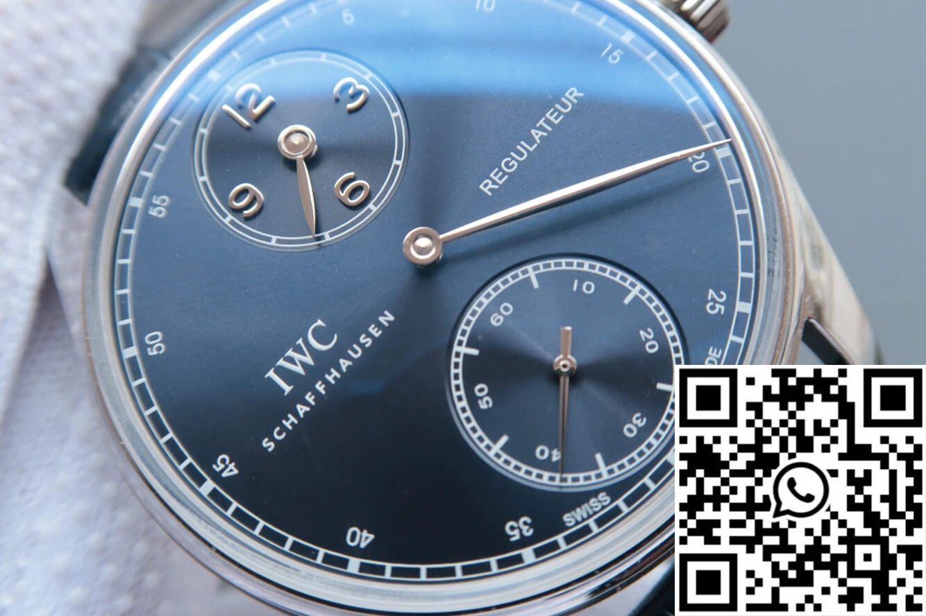 Compact IWC Portugieser IW544401 YL Factory Blue Dial 1996