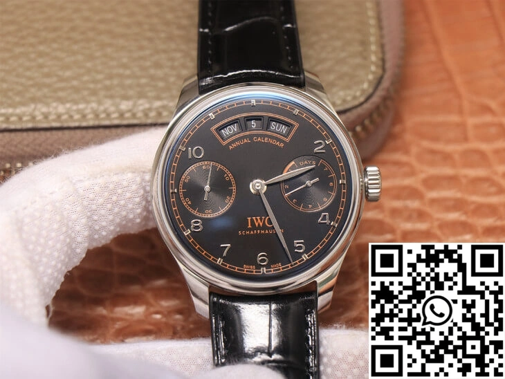 OnTrend IWC Portugieser Pisa Version YL Factory Black Dial 2010