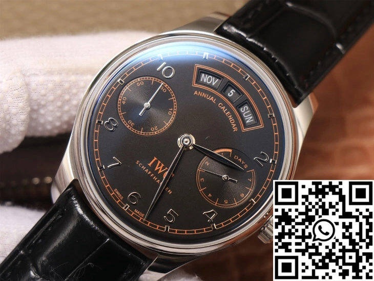 OnTrend IWC Portugieser Pisa Version YL Factory Black Dial 2010