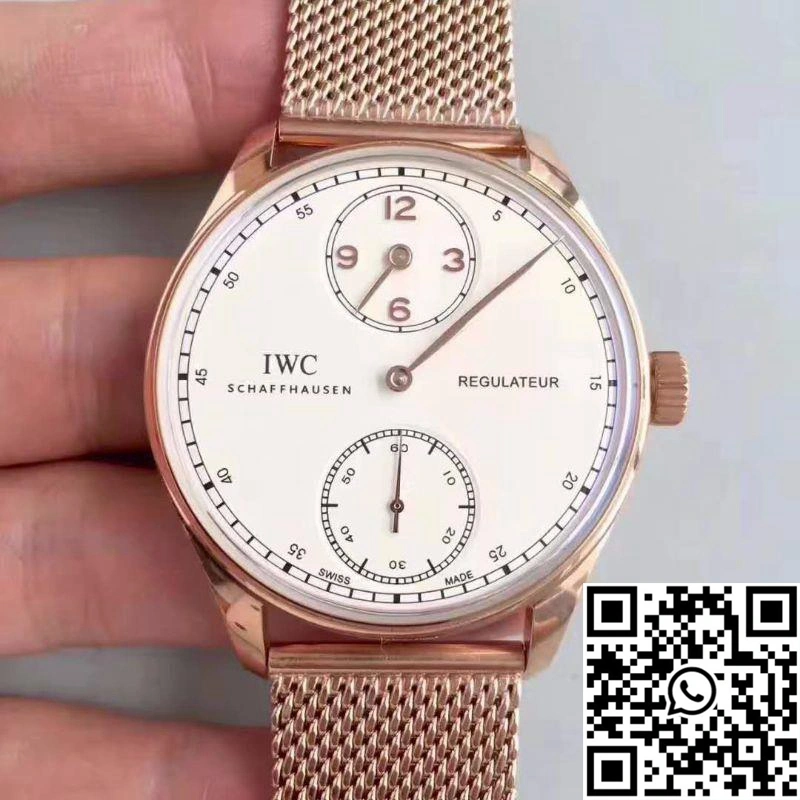 OdorResistant IWC Portugieser Regulateur IW544402 YL Factory White Dial 2006