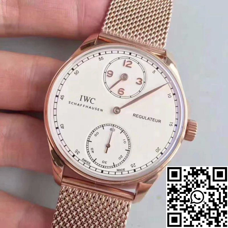 OdorResistant IWC Portugieser Regulateur IW544402 YL Factory White Dial 2006