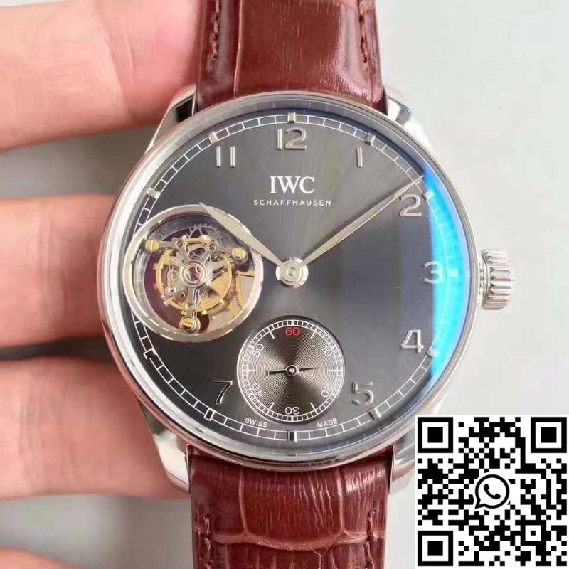 Unisex IWC Portugieser Tourbillon IW546301 YL Factory Gray Dial 1980