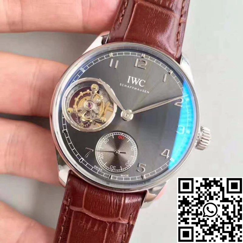 Unisex IWC Portugieser Tourbillon IW546301 YL Factory Gray Dial 1980