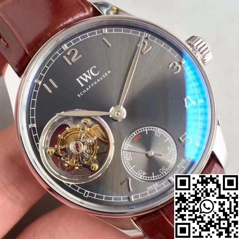 Unisex IWC Portugieser Tourbillon IW546301 YL Factory Gray Dial 1980