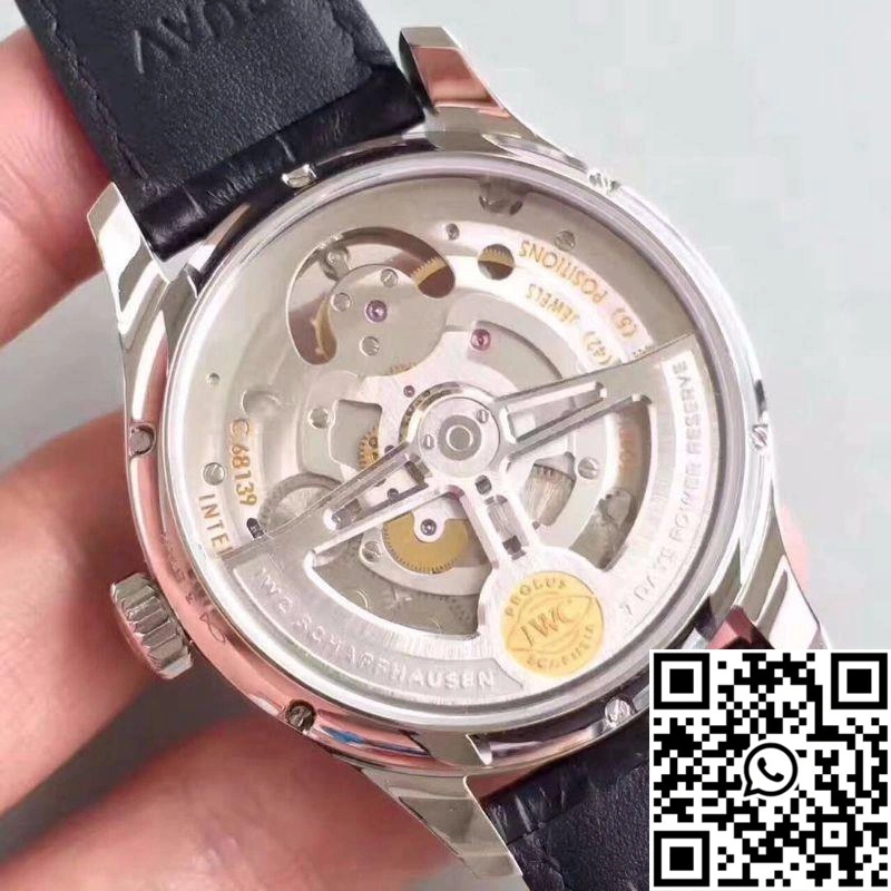 IWC Portugieser Tourbillon Mystere Retrograde IW504601 YL Factory White Dial Tailored 2005