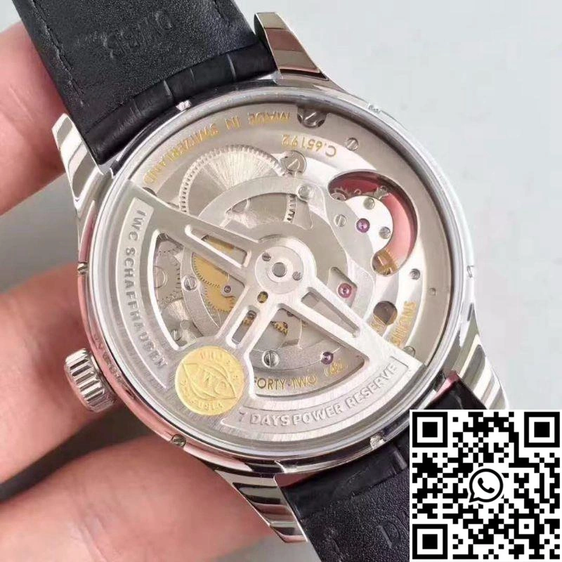 IWC Portugieser Tourbillon Regulator IW544603 YL Factory White Dial Affordable 1986