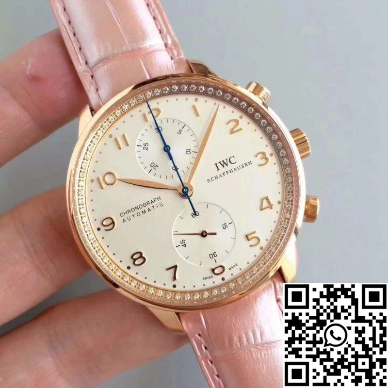 IWC Portuguese Chronograph ZF Factory White Dial Tailored 2043